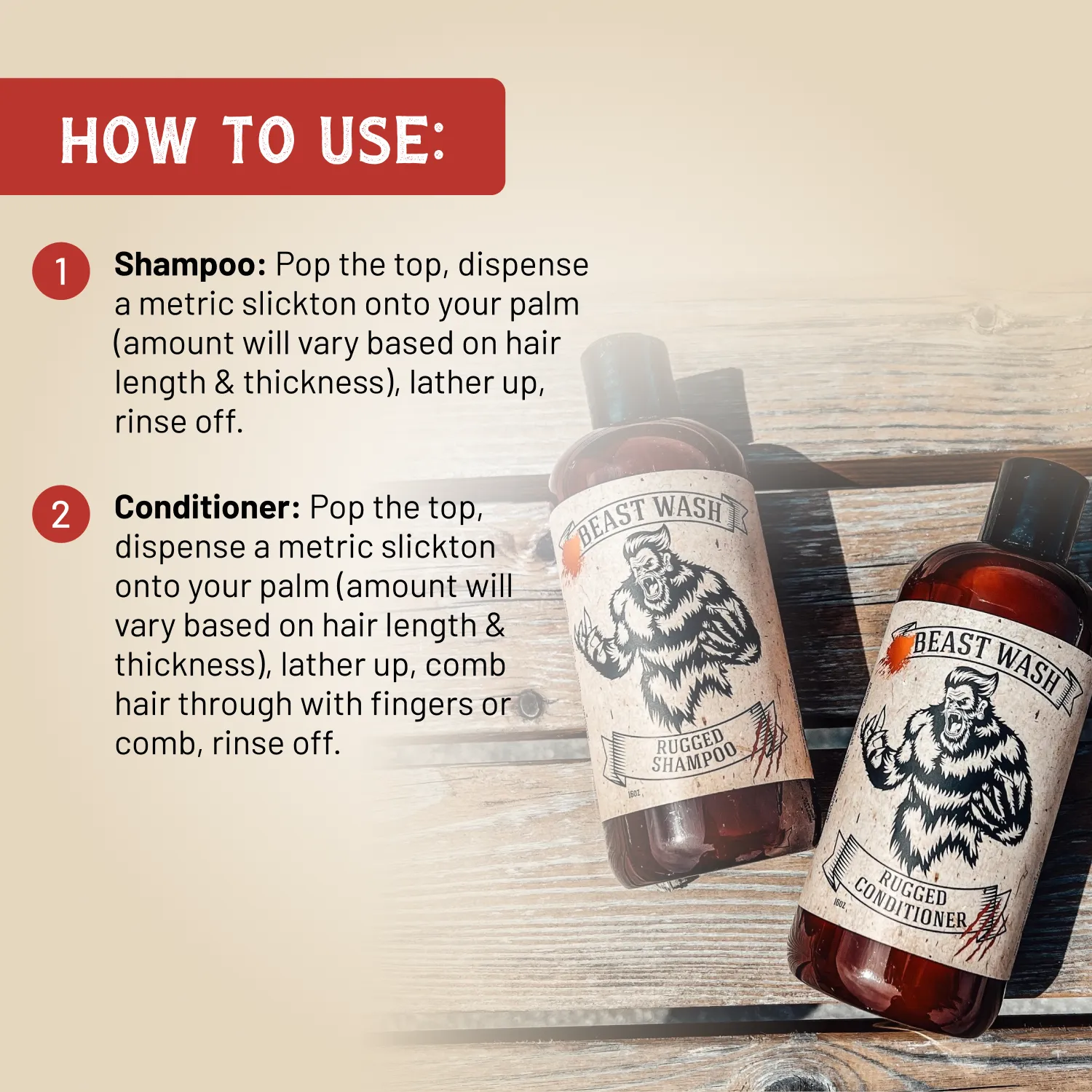 Hair Cleaning Kit- Shampoo + Conditioner