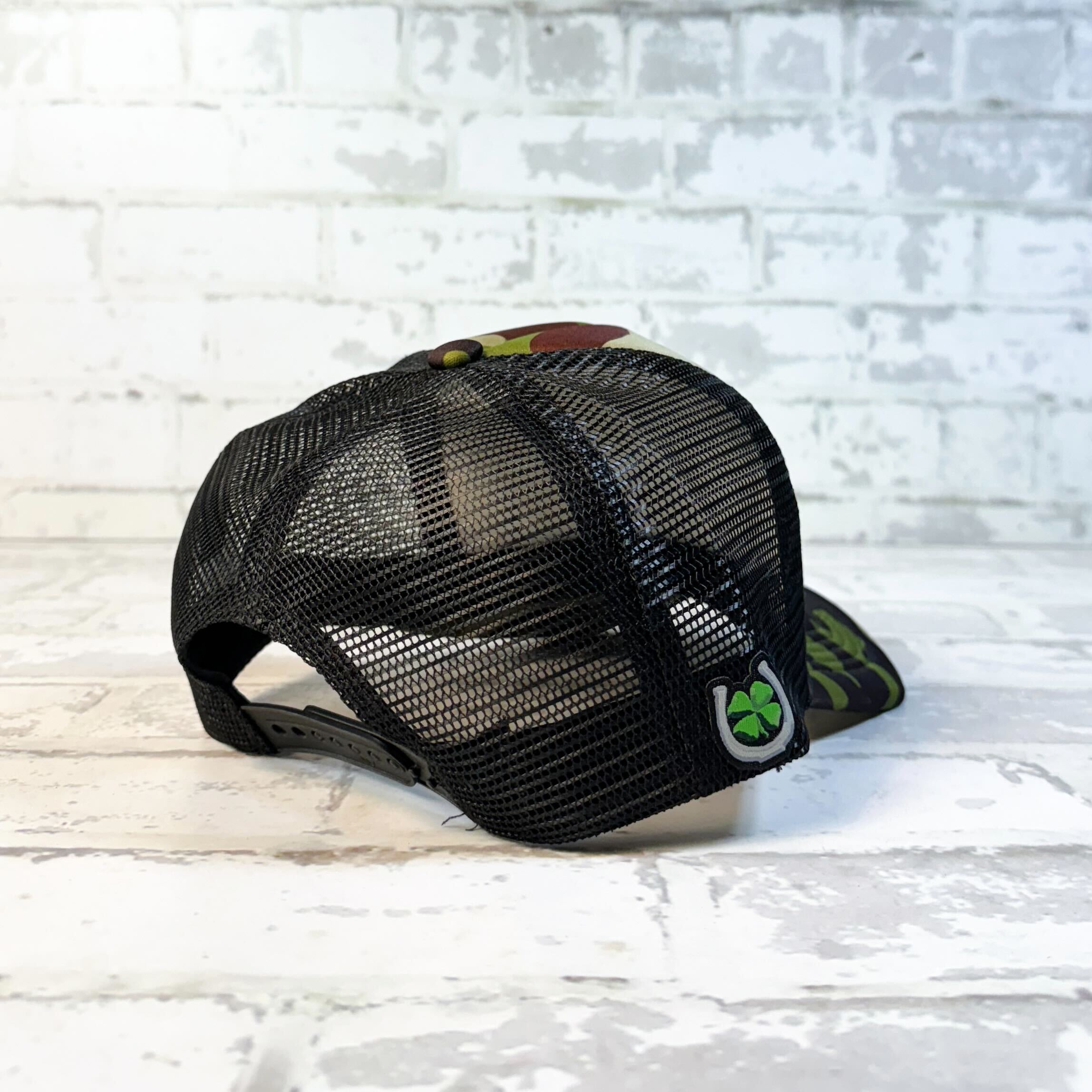 Lucky Polo Camo Trucker Hat